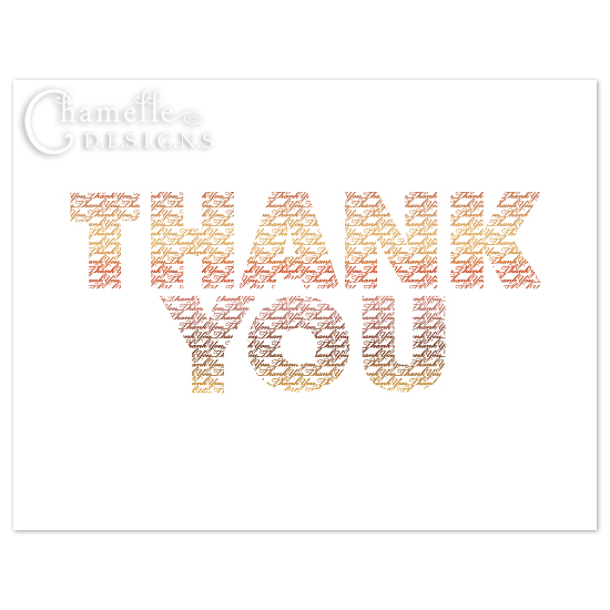 Simple stationery design by Chamelle Designs